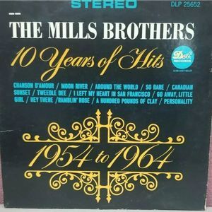The Mills Brothers - 10 Years Of Hits 1954-1964 - LP Vinyl Record - Dot Records